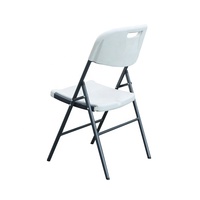 Chaise pliante en plastique et table en gros chaise de salle à manger portable pour dortoir bureau ordinateur utilisation