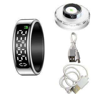 Nuovo Anello Intelligente 2026 con Display, Controllo Remoto TikTok, Monitoraggio Frequenza Cardiaca e Sonno, Impermeabile IP68, per Uomini e Donne SY01 - Product Image 1