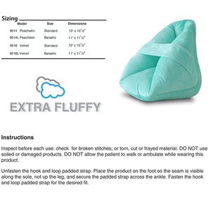 Cuscino di protezione del cuscino del <span class=keywords><strong>tallone</strong></span> per alleviare la pressione <span class=keywords><strong>da</strong></span> piaghe <span class=keywords><strong>ulcere</strong></span> protezione del cuscino del <span class=keywords><strong>tallone</strong></span> regolabile - Product Image 3