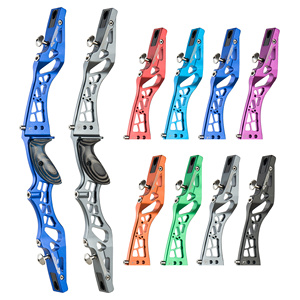 Riser para Arco Recurvo ILF Topoint Archery <span class=keywords><strong>UNISON</strong></span> 23\", Riser de Aluminio CNC para Arco de Arquería, para Diestros y Zurdos, OEM/ODM - Product Image 4