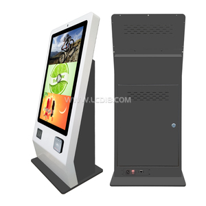 Genevinon 24" Desktop Vending <b>Machine</b> Food <b>Coffee</b> Automatic <b>Touch</b> <b>Screen</b> Wifi QR Code Kiosk Self Service Ordering SDK - Product Image 3