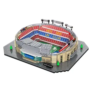 Cada C66023W FC <span class=keywords><strong>Barcelona</strong></span> estadio de fútbol bloques de construcción estadio modelo DIY montaje ladrillos juguete - Product Image 1