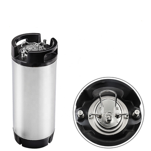 Kunden spezifisches Edelstahl-Kugel verriegelung fass system mit Gummi griff, CO2-Regler und Hahnsp ender - Product Image 4