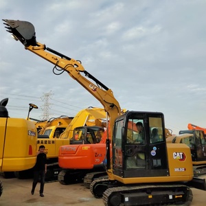 Mini Excavadora con Certificación CE EPA, Potencia de 34.1kw, Cat306E2 Cat305.5E2, Excavadora Pequeña con Cuchilla Topadora de 5.5 Toneladas, Cat 305.5E2 Usada - Product Image 4