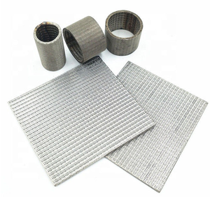 316L thiêu kết cảm thấy lưới lọc 310S sợi thép không gỉ thiêu kết cảm thấy Bộ lọc hóa học với độ chính xác cao của 5 micron - Product Image 5