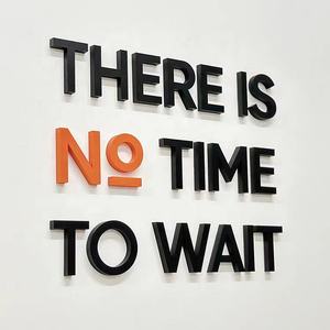 Kexian personalizzato alfabeto acrilico <span class=keywords><strong>lettere</strong></span> adesivi da parete insegne Non illuminate parete 3d cristallo acrilico <span class=keywords><strong>lettere</strong></span> - Product Image 3