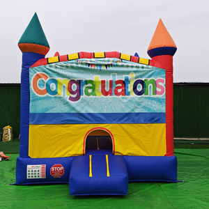 Castillo Inflable Deportivo con Diseño Vibrante y Resistente para Alquiler Comercial y Fiestas Infantiles - Product Image 2