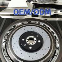 Disques de frein en céramique carbone 160 mm 330 mm 400 mm pour GTR R35 CLA45 Hilux Geely Avant Arrière Haute Performance