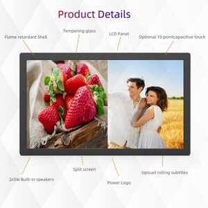 AUO Reproductor LCD de 15.6 Pulgadas Sin Pantalla Táctil, Grado Industrial IP65, Reproductor de Anuncios Digitales Android HD para Uso en Marketing y Medios - Product Image 5
