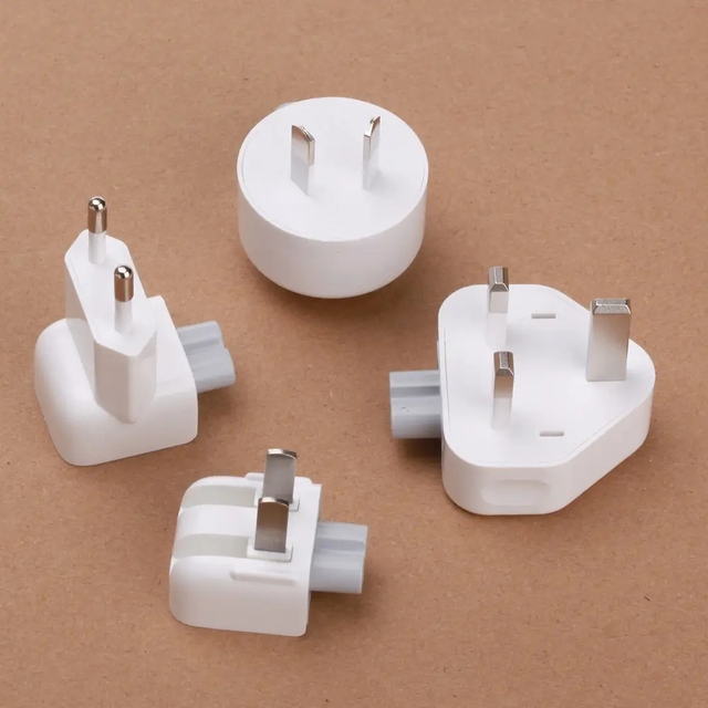 Wall AC Duck Head Power Adapter Detachable Electrical EU UK US Plug Converter for Apple IPad IPhone USB Charger MacBook