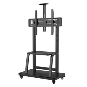 Support de sol en acier laminé à froid KELMY pour téléviseurs et moniteurs de 42 à 100 pouces, chariot mobile pour <span class=keywords><strong>téléviseur</strong></span> - Product Image 1