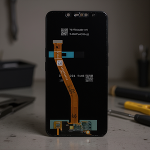 หน้าจอสัมผัส LCD สำหรับหัวเว่ย เมท 20 ไลท์(ไม่มีกรอบ) ชุดบริการสีดำ - Product Image 3