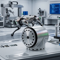 Module articulé pour robot quadrupède bionique : marche flexible, direction précise