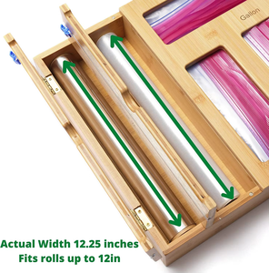 Chenzhu <span class=keywords><strong>contenitore</strong></span> pellicola trasparente per oggetti di bambù cassettiera per Laptop - Product Image 3