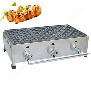 Baking Seafood Machine Cerâmica Automática Malásia Herramienta Takoyaki Pan Grill Japanese Stype Snack Maker