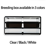 Terrarium modulaire NS60 en aluminium avec plaque chauffante, armoire de reproduction respirante pour reptiles, vente en gros