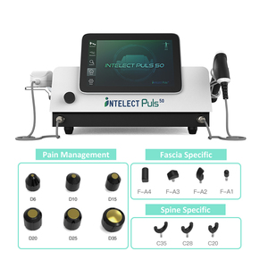 Appareil professionnel 2-en-1 de thérapie par ondes de choc et de vibration ultrasonique pour la tendinite, la fasciite plantaire et l'épaule congelée - Product Image 5