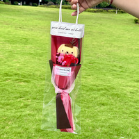 Valentijnsdag Zeepbloem Grensoverschrijdend cadeau Afstudeerseizoen Boeket Liajia Model 25-238