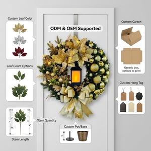 Perlengkapan Karangan Bunga Natal OH Touch PE Grosir  Dapat Disesuaikan  Produsen Pohon Natal Artifisial  Ringan & Mudah Dipasang - Product Image 2