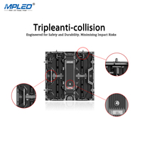 MPLED alquiler pantalla Led Flexible empalme de diferentes tamaños P1.9 P2.6 P2.9 P3.9 Fondo Dj escenario pantalla Led soluciones