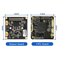 Módulo de Cámara IP con Visión Nocturna 4K, IA con Reducción de Ruido, 8MP, 30FPS, 3840x2160, Sensor CMOS Starvis IMX415, HI3519DV500, POE, H.265, 120dB DR