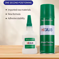 Colle MDF haute performance 400 ml, colle instantanée ultra super gel, activateur en spray, adhésif pour la menuiserie, le travail du bois, l'emballage