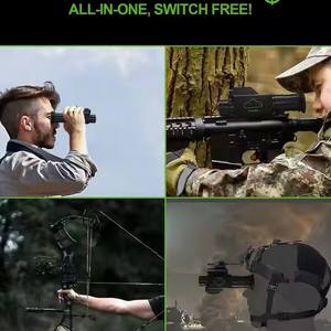 กล้องมองกลางคืนแบบดิจิตอลกันน้ำระดับ IP65 ความละเอียด 320*240 พร้อมเซ็นเซอร์ติดตามสัตว์ป่า มองเห็นในที่มืดด้วยระบบความร้อน สำหรับการล่าสัตว์ - Product Image 4