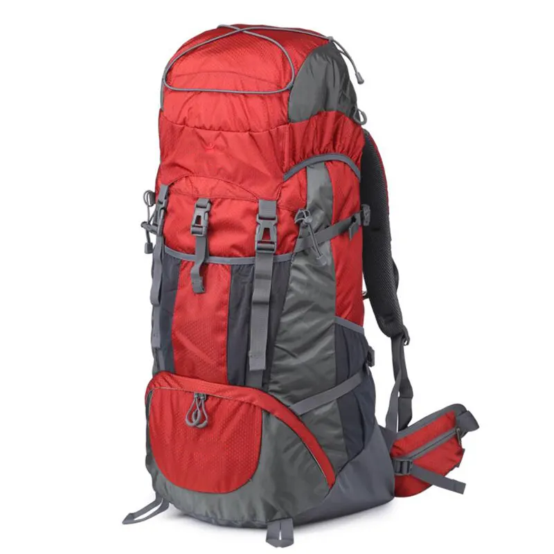 Women Men Waterproof Outdoor Sports 80l hot sale Internal Frame nylon Camping Hiking Backpacks