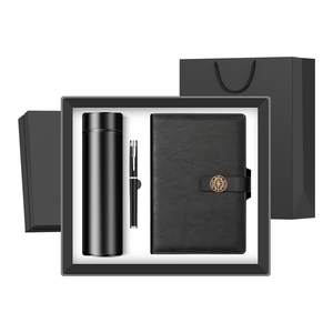 卸売売れ筋ギフトビジネス高級企業男性ギフト3in1ビジネスギフトセットロゴ付き - Product Image 2