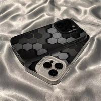 Coque de téléphone sensation avancée pour iPhone 16E 15 14ProMax 13Mini 12Pro 11 XS XR 7 8 Plus boîtier de protection d'écran housse antichoc