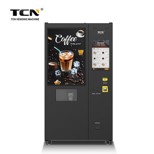 เครื่องจำหน่ายกาแฟอัตโนมัติเต็มรูปแบบสำหรับธุรกิจ ยี่ห้อ Supplir OEM เครื่องจำหน่ายกาแฟตุรกี ขายดี มีให้เลือก 20 รสชาติ - Product Image 2