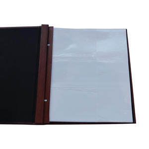 500 Photos <span class=keywords><strong>Album</strong></span> Photo 4x6 "Brun Grain De Bois PU Couverture En Cuir Slip in Post Bound - Product Image 4