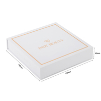 Boîte magnétique personnalisée avec logo, boîte cadeau rigide pour cosmétiques, boîte en papier de luxe avec insert en mousse EVA, boîtes d'emballage en carton