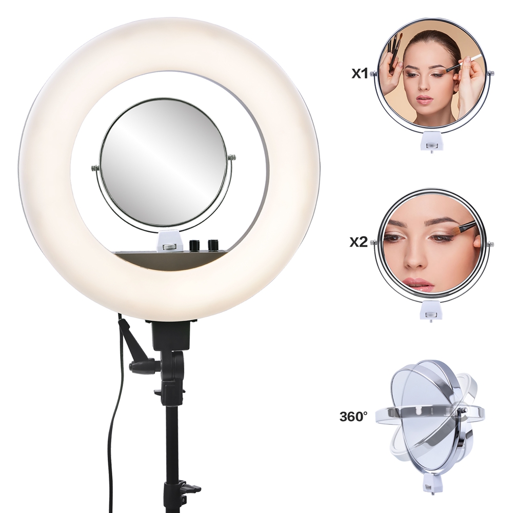 newer 18 inch ring light kit 55w 5600k led