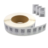 Etiqueta Inteligente RFID de Fábrica, Imprimible, 840-960MHz UHF, Mini Etiqueta de Papel Desechable para Gestión Logística