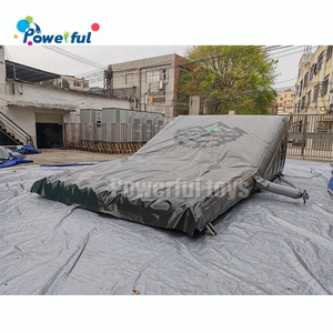 Ngoài trời <span class=keywords><strong>Inflatable</strong></span> hạ cánh túi khí với đoạn đường nối xe đạp nhảy Stunt túi khí cho fmx MTB BMX - Product Image 1