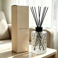 Bouteilles vides personnalisées pour diffuseur de parfum 50ml 100ml 150ml en verre avec bouchon à vis
