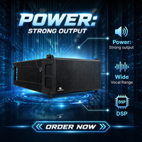 LEON AUDIO I-DL-30A Speaker Line Array Aktif Profesional Ganda 10 inci RMS800W DSP