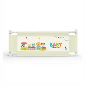 Probebi br005 trẻ mới biết đi đường sắt cạnh giường gấp lên và xuống em bé an toàn cửa cũi bảo vệ để ngăn chặn sản phẩm rơi cho em bé chống - Product Image 1