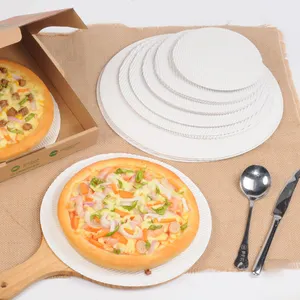 Pizza paper mat oil proof paper pad Pizza corrugated pad Baking oil proof pad Pizza box paper