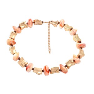 Collar de Cuentas Geométricas a Bloques de Color de Moda al por Mayor para <span class=keywords><strong>Instagram</strong></span>, Cadena de Clavícula de Diseño Exclusivo para Mujer - Product Image 5