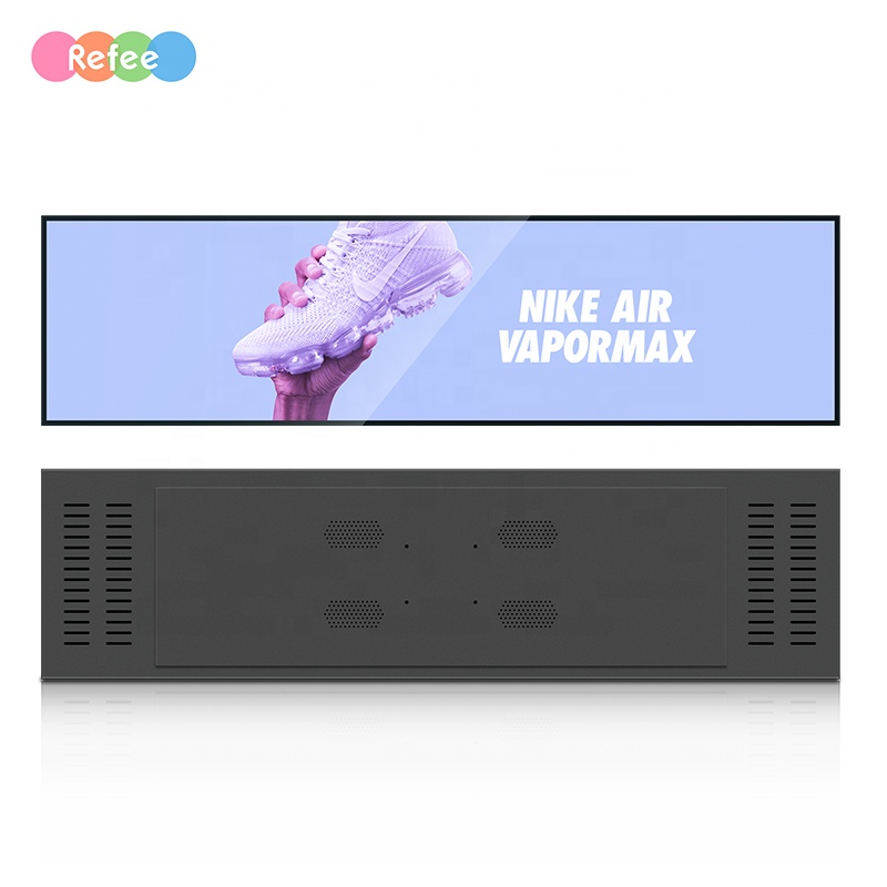 Умный Цифровой ЖК-дисплей Refee для супермаркета, дисплей с краями, ЖК-экран, вывески, рекламные дисплеи