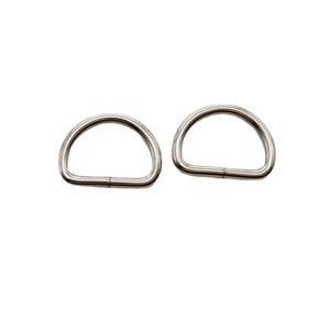 Hebillas de Anillo en D de Acero Inoxidable, Tamaños X-Small, Medium y Large, para Bolsos, Ropa, Zapatos, Juguetes, Manualidades, Accesorios Metálicos Duraderos - Product Image 2