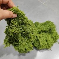 500g de gazon artificiel en mousse simulée pour aménagement paysager, bonsaï, décoration de plantes vertes
