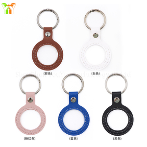 AA sikke tutucu anahtarlık el-dikişli sobrimedallion madalyon 34mm sikke boyutu yapılmış dayanıklı PU deri cips kurtarma belirteçleri dahil - Product Image 1