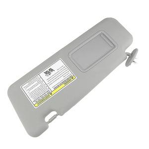 Toyota Car Sun Visor 74320-48500-B0 Side <b>Window</b> <b>Shade</b> PVC Buckle Installation Single Color Plain Style - Product Image 1