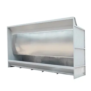 Cortina de agua para cabina de pulverización personalizada 1m/2m/3m/4M/5M cortina de agua de acero inoxidable para pintar la eliminación de polvo de la habitación