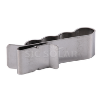 Harga grosir klip kabel pasang surya untuk Panel Panel surya kabel Panel ganda klip kawat kit pemasangan