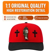 Gorras de Béisbol de 5 Paneles con Visera Curva al por Mayor Rude Awakenings HEAVENS WRATH