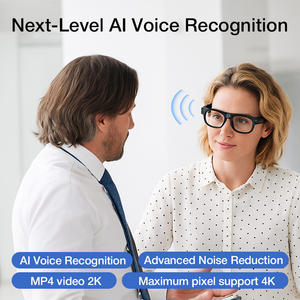 Occhiali ChatGPT ad alte prestazioni con 48H Standby e 2K/30fps Video <span class=keywords><strong>Ar</strong></span> Smart Glasses con fotocamera per la documentazione di viaggio - Product Image 4